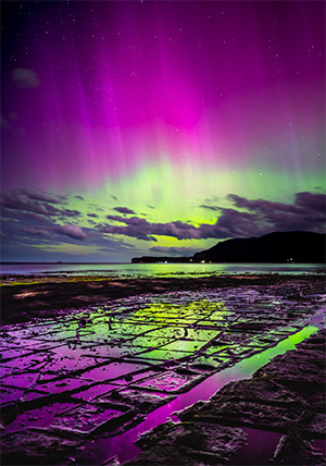 Aurora Australis, You only get this Aurora Australis action…